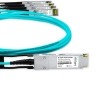 Cabo 100G QSFP28 para 4x25G SFP28 5m, AOC Active Optical Cable, Breakout OM4 OFNP Miljet