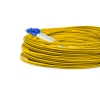 Cordão Óptico 25m, LC/UPC-LC/UPC SM BLI G657-A1 9/125, OS2 Duplex 2.0mm LSZH Amarelo, Fibra Monomodo Miljet