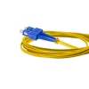 Cordão Óptico 3m, FC/UPC-SC/UPC, SM BLI G657-A1 9/125, OS2 Duplex 2.0mm LSZH Amarelo, Fibra Monomodo Miljet