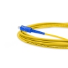 Cordão Óptico 5m, SC/UPC-SC/APC, SM BLI G657-A1 9/125, OS2 Simplex 3.0mm LSZH Amarelo, Fibra Monomodo Miljet