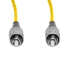 Cordão Óptico 5m, FC/UPC-FC/UPC, SM BLI G657-A1 9/125, OS2 Simplex 3.0mm LSZH Amarelo, Fibra Monomodo Miljet