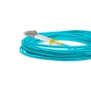 Cordão Óptico 7m, LC/UPC-LC/UPC, MM G651.1 50/125, OM3 Duplex 2.0mm LSZH Aqua, Fibra Multimodo Miljet
