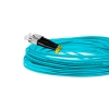 Cordão Óptico 10m, FC/PC-LC/UPC, MM G651.1 50/125, OM3 Duplex 2.0mm LSZH Aqua, Fibra Multimodo Miljet