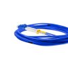 Cordão Óptico 5m, LC/UPC-LC/UPC, SM BLI G657-A1 9/125, OS2 Duplex 2.0mm LSZH ABNT Azul, Fibra Monomodo Miljet