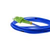 Cordão Óptico 5m, LC/UPC-SC/APC, SM BLI G657-A1 9/125, OS2 Duplex 2.0mm LSZH ABNT Azul, Fibra Monomodo Miljet
