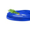 Cordão Óptico 10m, LC/UPC-SC/APC, SM BLI G657-A1 9/125, OS2 Duplex 2.0mm LSZH ABNT Azul, Fibra Monomodo Miljet