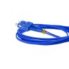 Cordão Óptico 3m, LC/UPC-SC/UPC, SM BLI G657-A1 9/125, OS2 Duplex 2.0mm LSZH ABNT Azul, Fibra Monomodo Miljet