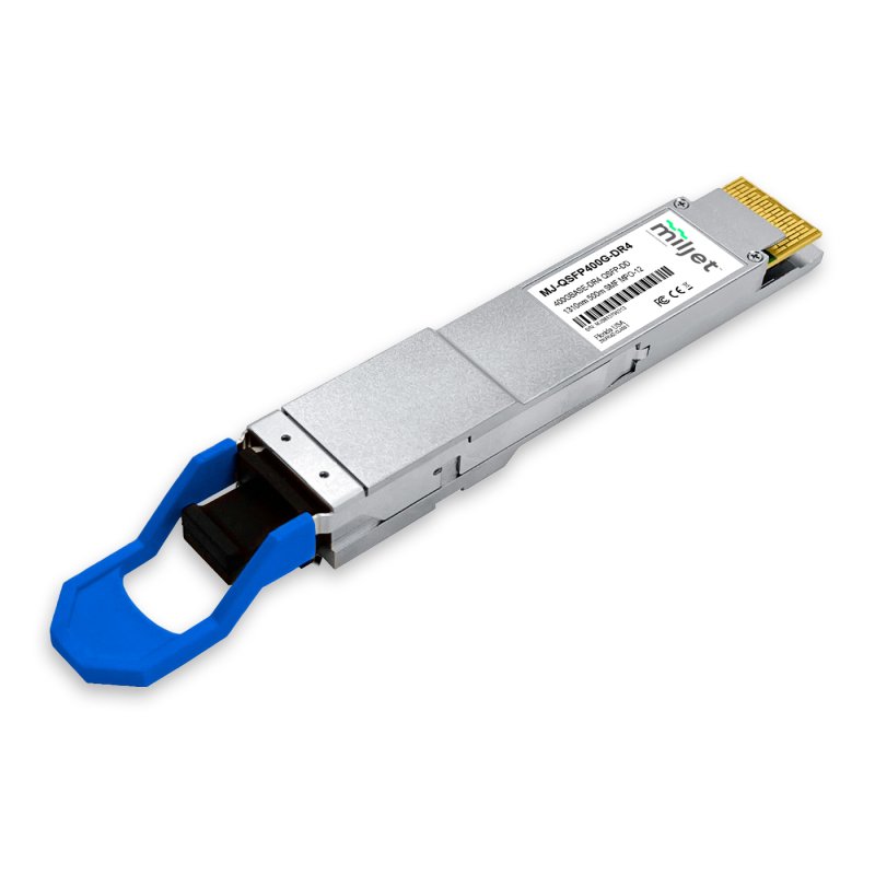 400GBASE-DR4 QSFP-DD PAM4, 1310nm 500m FEC SMF DDM MPO-12, transceptor óptico Miljet