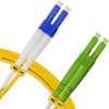 Cordão Óptico 7m, LC/APC-LC/UPC, SM BLI G657-A1 9/125, OS2 Duplex 2.0mm LSZH Amarelo, Fibra Monomodo Miljet