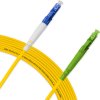 Cordão Óptico 15m, LC/UPC-LC/APC SM BLI G657-A1 9/125, OS2 Simplex 3.0mm LSZH Amarelo Fibra Monomodo Miljet