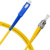 Cordão Óptico 3m, ST/UPC-SC/UPC, SM BLI G657-A1 9/125, OS2 Simplex 3.0mm LSZH Amarelo, Fibra Monomodo Miljet