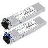 Kit Par 10GBASE-BX XFP BiDi 20km LC DOM, transceptores ópticos Miljet