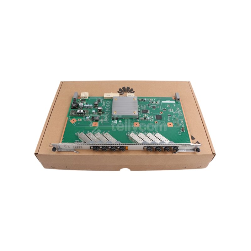 Placa OLT Huawei GPBD C++ 8-PORT GPON, 022MLMCN, H80D00GPBD02, H805GPBD Version, Incluido 8xSFP Class C++
