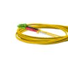 Cordão Óptico 3m, LC/APC-SC/APC, SM BLI G657-A1 9/125 0.12dB IL OS2 Duplex 2.0mm LSZH Amarelo, Fiber Monomodo Miljet