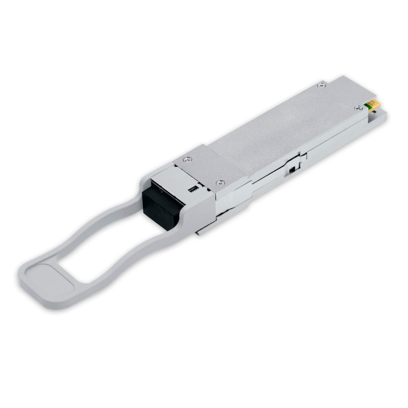 100GBASE-ZR4 BXD QSFP28 BIDI, PAM4 Tx1300/Rx1280nm LWDM 80Km SMF, EML+SOA, DDM LC Simplex, transceptor óptico Miljet