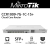 Mikrotik CCR1009-7G-1C-1S+, Cloud Core Router, CPU 9 Cores, 2GB RAM, 7x Gigabit Ethernet, 1x SFP 1G, 1x SFP+ 10G, LCD, RouterOS L6, 2x Fontes AC 100-240V