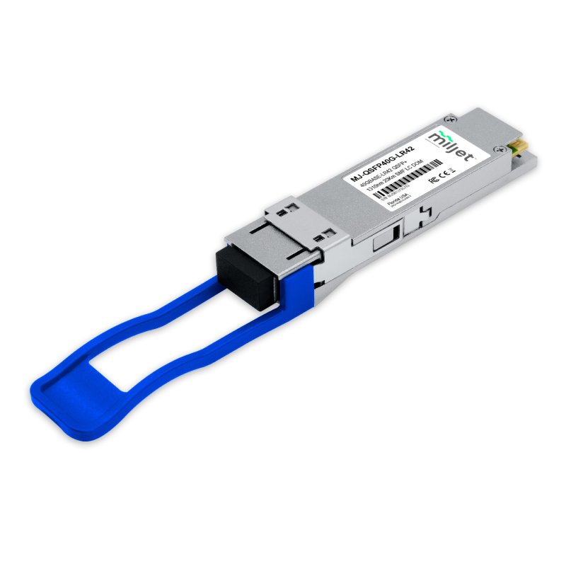 40GBASE-LR4 QSFP+ 1310nm 20km SMF LC DDM DUPLEX, transceptor óptico Miljet