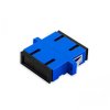 Adaptador Acoplador Óptico SC/UPC para SC/UPC SM, Duplex Monomodo Azul com Flange