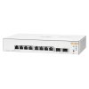 Switch HPE Aruba Instant On 1930 8G JL680A, 8-Port Gigabit, 2-Port SFP, Fonte AC 100-240v, Layer 2+ Gerenciável