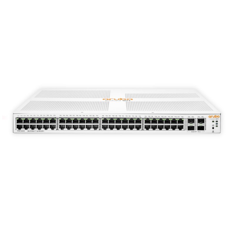 Switch HPE Aruba Instant On 1930 48G JL685A, 48-Port Gigabit RJ45, 4-10G SFP+, Fonte AC 100-240v, Layer 2+ Gerenciável
