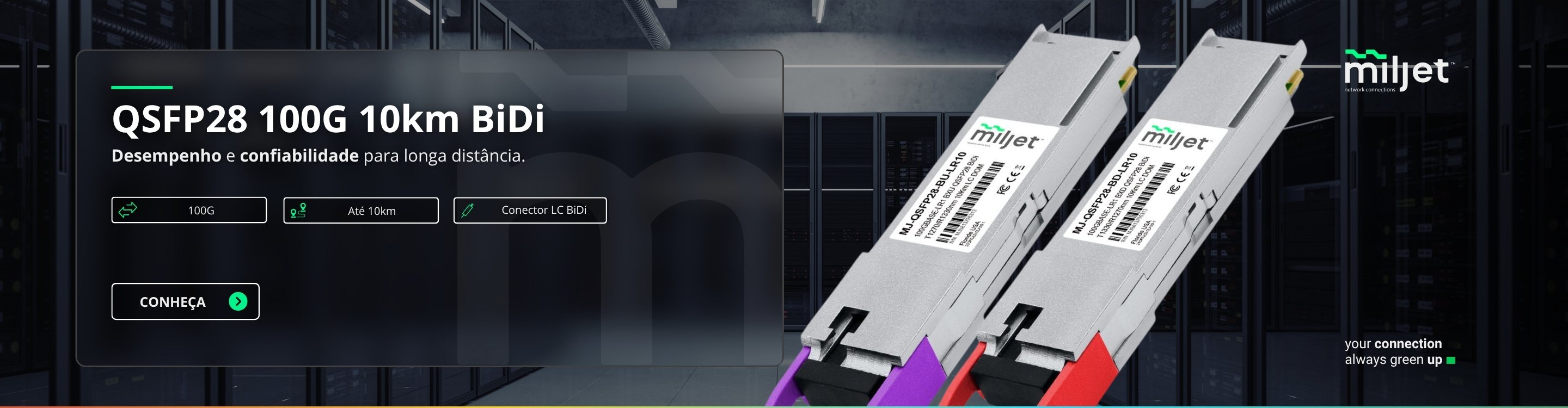 S3MAR26 - 100G BIDI 10KM